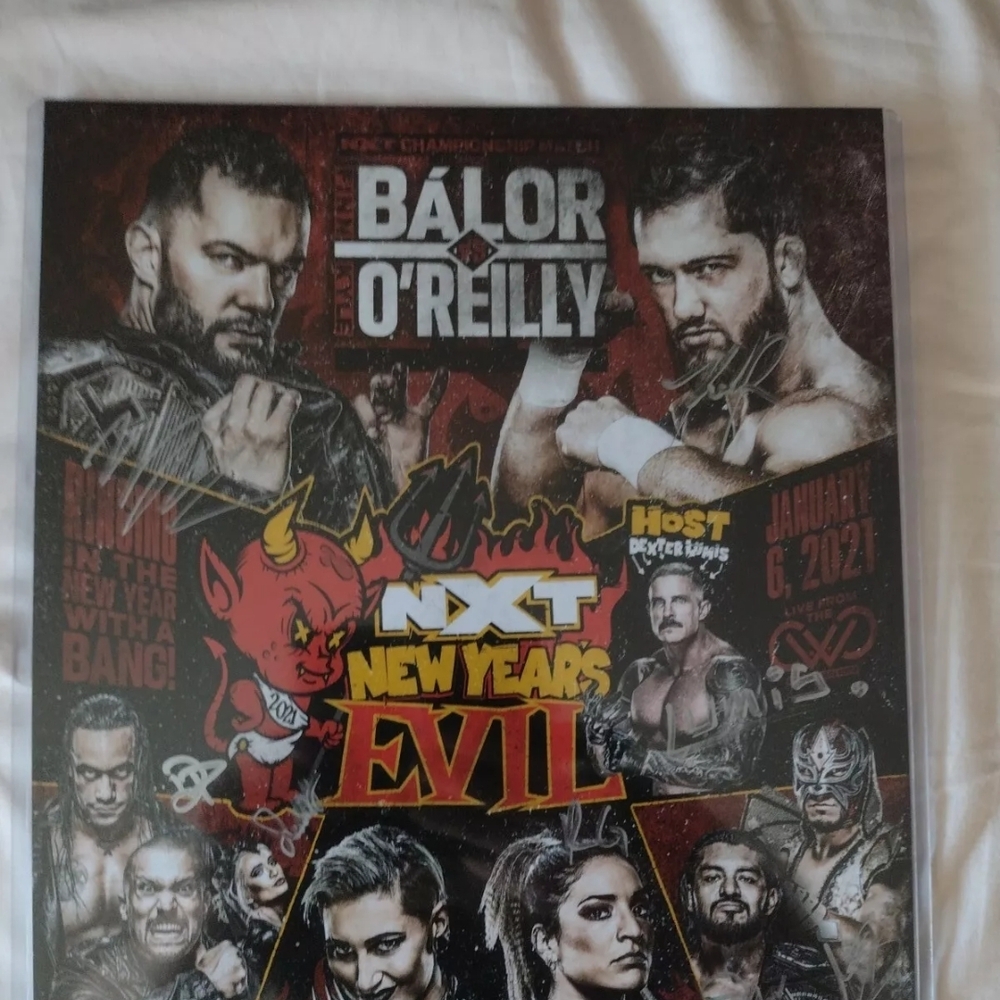 NXT New Year's Evil Poster